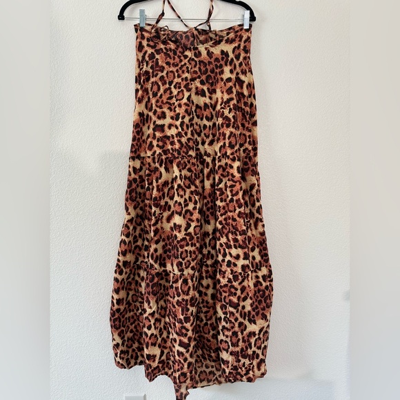 American and beyond stunning cheetah print dress - Picture 3 of 4